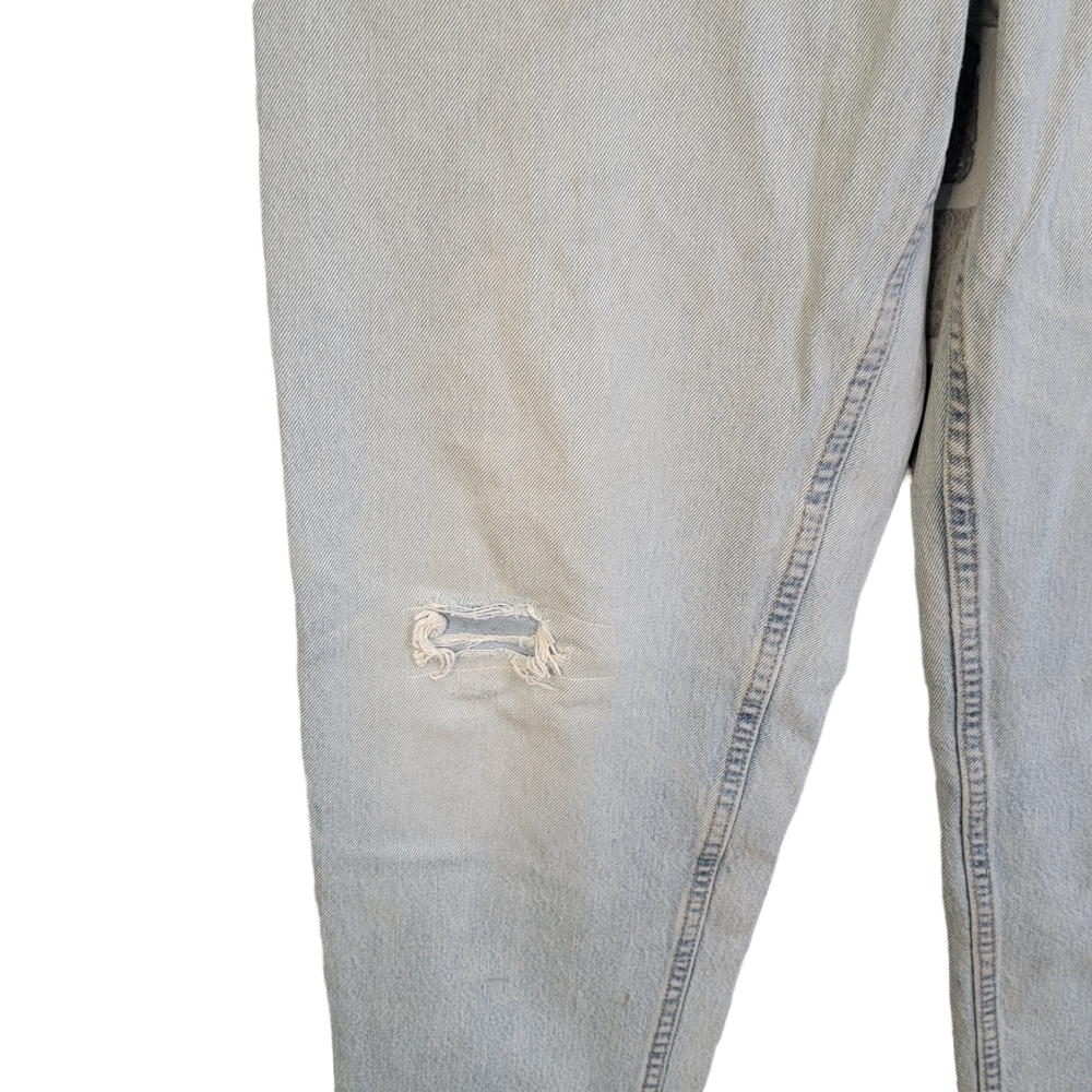 Levi's 560 Vintage 90's Light Wash Hashed Distressed Denim Jeans Men's 36x34 - Picture 12 of 15